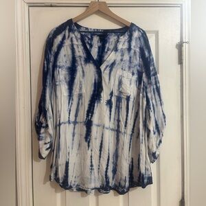 Torrid Harper 3/4 Sleeve Pullover Tunic Top